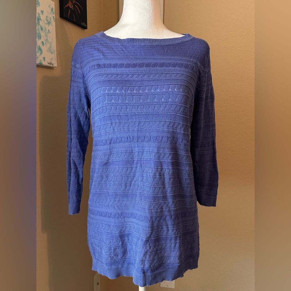 Banana Republic Blue Crew Neck Sweater